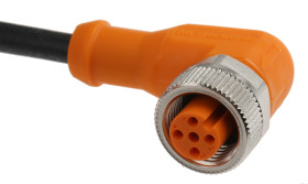 Przewód czujnik-siłownik ze złączem Złącze M12 liczba rdzeni 4 długość 5m Rodzaj A Żeńskie