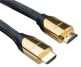 Kabel HDMI 2m A: HDMI Ethernet B: HDMI Ethernet A: Męskie B: Męskie