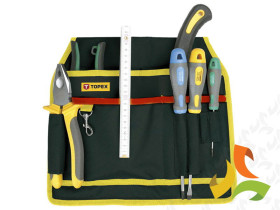 Kieszeń na narzędzia, 8 przegród, TOPEX