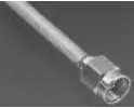 SMA plug 50 Ω, RG-405, solder connection, straight, 1050564-1