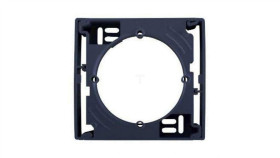 Sedna Podstawa Naścienna Pojedyncza Grafitowa Sdn610017