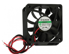 WENTYLATOR 12V 60*60*15 SUNON 21,6M3/H