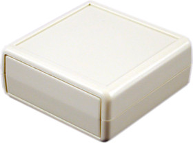 ABS enclosure, (L x W x H) 66 x 68 x 28 mm, light gray (RAL 7035), IP54, 1593KGY