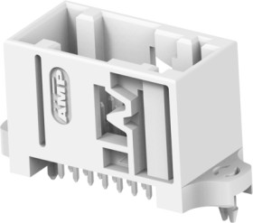 Plug, 18 pole, straight, 2 rows, white, 953264-1