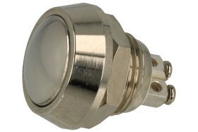 Przełącznik; przyciskowy; GQ12B-10/N; OFF-(ON); 1 tor; bez podświetlenia; monostabilny; na panel; 2A; 36V DC; 12mm; IP65; Onpow;