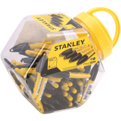 Stanley 1-47-324 Mini Fine Tip Marker Black (Tub 72)