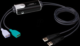 CS62KM-AT 2-port KVM switch, USB