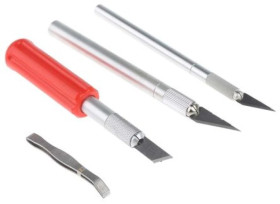 Zestaw noży tapicerskich, l. łopatek: 10