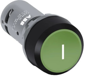 Przycisk monostabilny 22mm wklęsły 1Z zielony CP11-10G-10 1SFA619110R1012 /10szt./