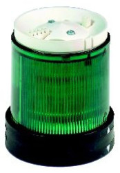 Element św. O 70mm z rozporszeniem światła, światło stałe, ziel., 24 V XVBC2B3D