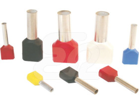 Końcówka kablowa HI 2X1,5/12 tulejkowa E08KH-02020105301 ERGOM