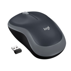 Mysz Logitech M185 bezprzewodowa szara