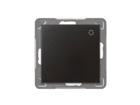 IMPRESJA Wyłącznik zwierny przycisk "światło" antracytowy ŁP-5Y/m/50 OSPEL