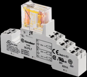 Coupling relay 2 Form C (NO/NC), 24 V (DC), 8 A, 250 V (AC), 48.P2.9.024.1057M