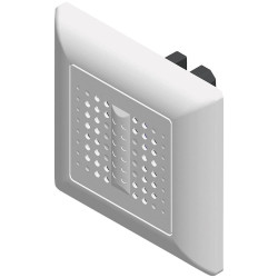 Grothe 43721 Buzzer 8-12V 80dBa White Integrates with Switch Programs