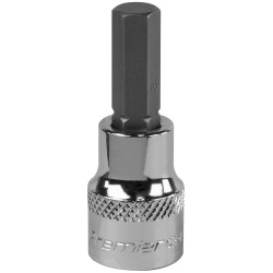 Sealey SBH011 Hex Socket Bit 8mm 3/8&quot;Sq Drive