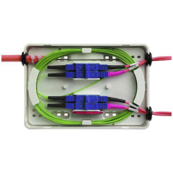 Teleg&#xE4;rtner 100022200 FO splice box unequipped 1pc single mode