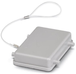 Cover cap, size D50, PA, cross bow locking, IP66, 1660193