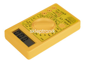 Miernik cyfrowy DT830BUZ XTREME żółty