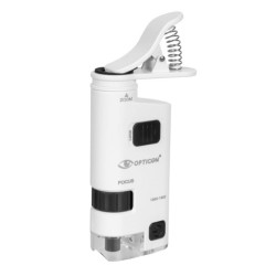 Mini mikroskop Opticon Pocket Eye 100x-150x - biały