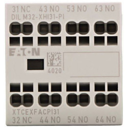 Eaton 199312 DILM auxiliary switch module 3 makers 1 breaker 4A