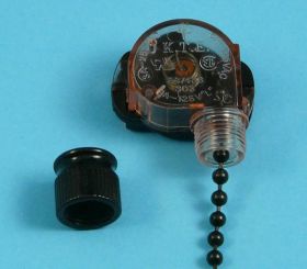 PRK-0058 WYŁ.Z CIĘGNEM ŁAŃCUSZEK CZARNY