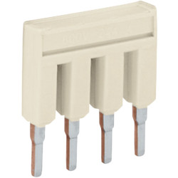 WAGO 2000-407 7 Way Insulated Push-in Jumper Bar 2000 Series Light grey