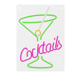 Neon PLEXI LED COCKTAILS róż zielony FPNE02X Forever Light