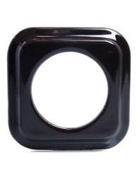 CERAMICZNA RAMKA JEDNOKROTNA PODTYNK KWADRAT CZARNA CRPTKB