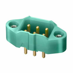 HARWIN Gniazdo PCB M300 6 -pinowe 2-rzędowe raster: 3 mm Do montażu na płytce drukowanej Złącze płytki przepustowej