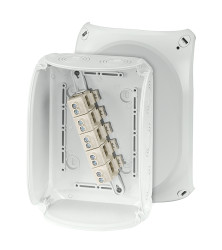 Skrzynka zaciskowa Poliwęglan 92 x 210 x 155mm Szary IP66, IP67, IP69 HENSEL