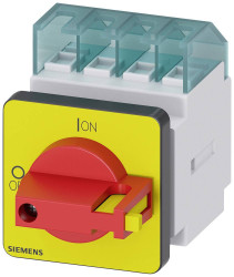 czerwony, żółty 3 styki 6 mm² 16 A 690 V/AC Siemens 3LD20220TK13
