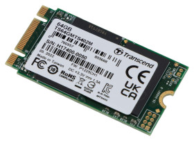 Dysk SSD MTS402M, 64 GB, SATA III, wewnętrzny Tak, Transcend MLC -40 → +85°C