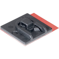 HellermannTyton 151-03364 Cable mount self-adhesive black plastic durable