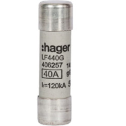 Bezpiecznik 40A 14 x 51mm 500V Hager
