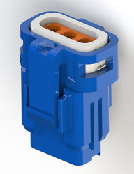 Złącze przewód-przewód Gniazdo Montaż na kablu 3P 250 V EDAC