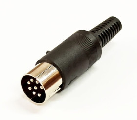Wtyk DIN 8 na kabel