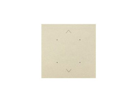 SIMON 55 Klawisz pojedynczy z piktogramem rolety do produktów elektronicznych szampański mat TKE11/144 KONTAKT SIMON