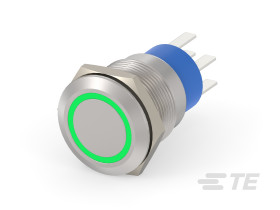 Nasadka przełącznika Chwilowy DPST, montaż panelowy TE Connectivity