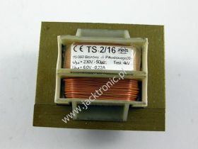 TS2/16(6V-0,22A)TRANSFORMATOR.