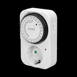 Programator czasowy mechaniczny max. 3500 W schuko MT-1(GS)