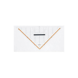 Rumold 1058 Triangle Transparent Hypotenuse length 32.5 cm