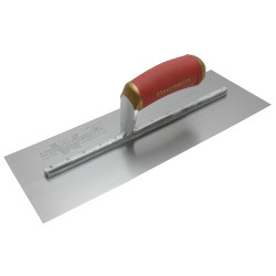 Marshalltown MPB815D Pre-Worn PermaShape&#xAE; Finishing Trowel DuraSoft&#xAE; 18 x 5in