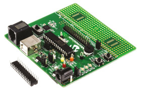 Microchip 16-BIT 28P DEMO BOARD Mikrokontroler DM300027