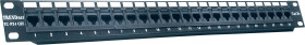 TrendNet TC-P24C5E Patch panel CAT 5, CAT 5e czarny