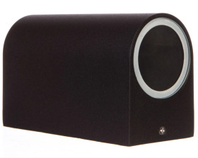 Oprawa ścienna dwukierunkowa TIAGO GU10 max.2x35W IP54 AC220-240V czarna LD-TIAGOGU10D-20