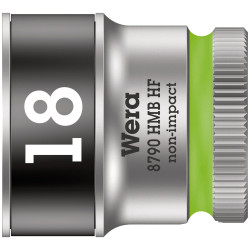 Wera 05003752001 8790 HMB HF Zyklop Socket 3/8&quot; Drive 18 x 29mm