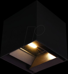 23770 Solar wall light fixture, 9 W, 800 lm, 3000/4000/5000 K, black,