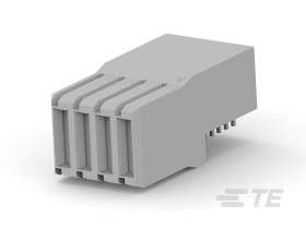 Wtyk PCB 4 -pinowe raster: 3mm Gniazdo do montażu na płytce drukowanej Kąt Proste Montaż na płytce