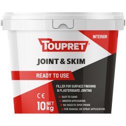 Toupret FGBJP10GB Ready To Use Joint &amp; Skim 10kg